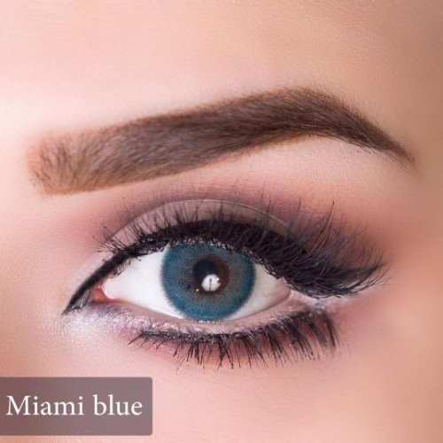 Anesthesia USA Miami Blue Contact Lenses, Solution Free