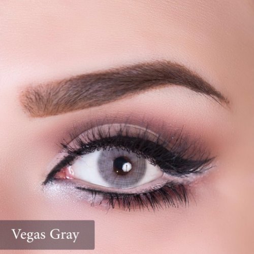 Anesthesia USA Vegas Grey Contact Lenses, Solution Free