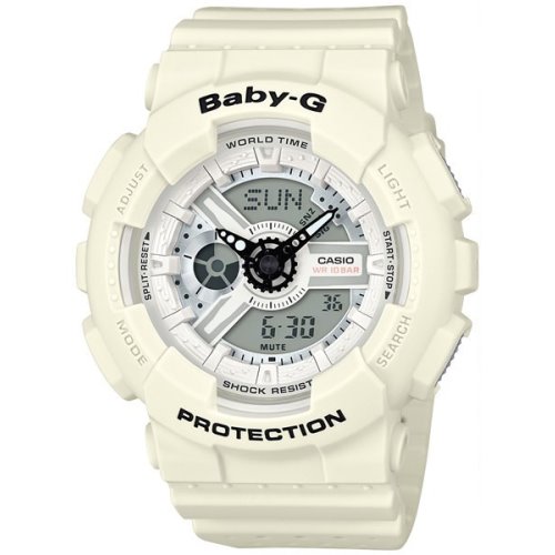 Casio Baby-G Punching Pattern Off-White Watch - BA-110PP-7A