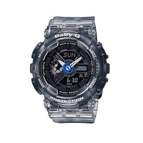 Casio Baby-G Semi-Transparent Black Watch - BA-110JM-1A