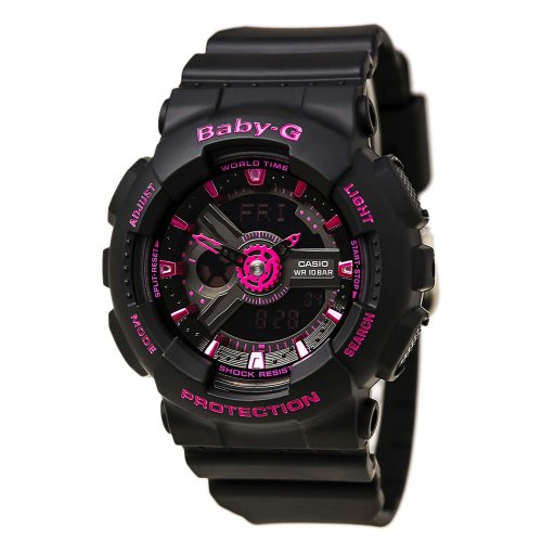 Casio Baby-G Street Fashion Black Watch - BA-111-1A
