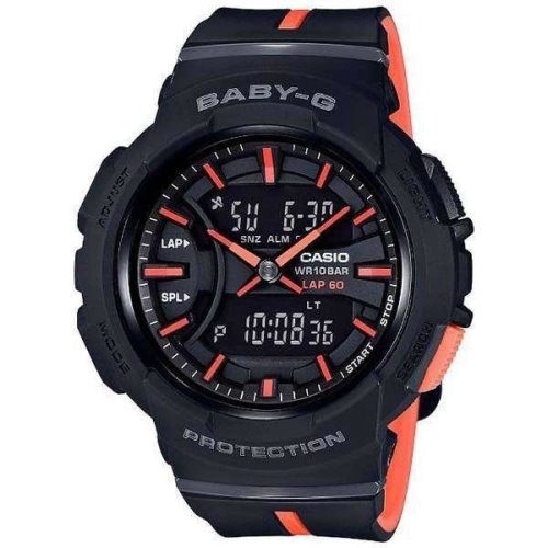 Casio Baby-G Two-Tone Black Watch - BGA-240L-1A