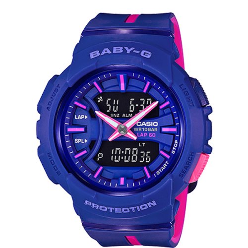 Casio Baby-G Two-Tone Blue Watch - BGA-240L-2A1