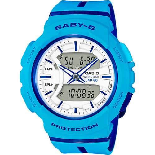 Casio Baby-G Two-Tone Sky-Blue Watch - BGA-240L-2A2