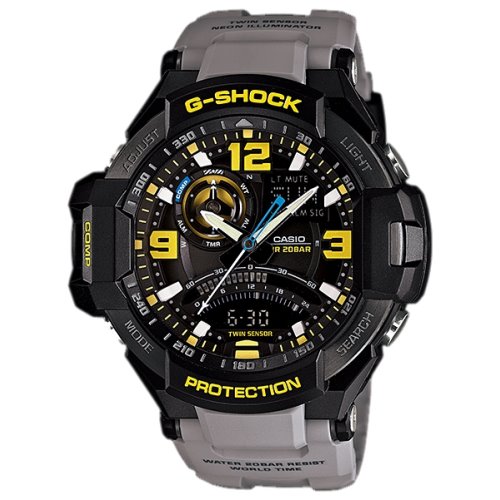 Casio G-Shock Gravitymaster Grey Watch - GA-1000-8A