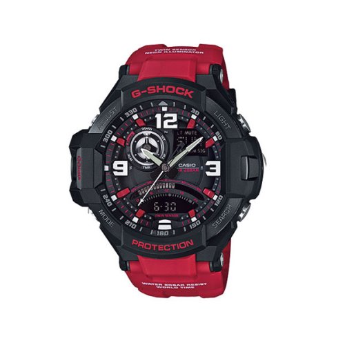 Casio G-Shock Gravitymaster Red Watch - GA-1000-4B