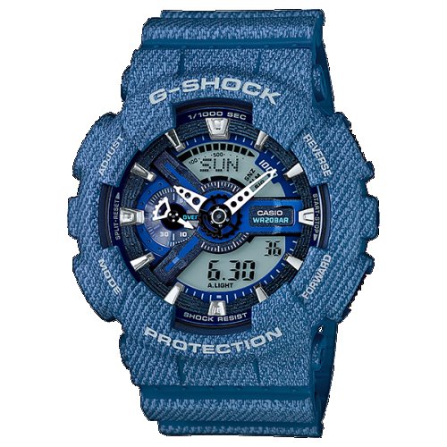 Casio G-Shock Jeans Limited Edition Watch - GA-100DE-2A