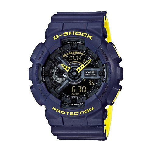 Casio G-Shock Layered Neon Color Watch - GA-110LN-2A