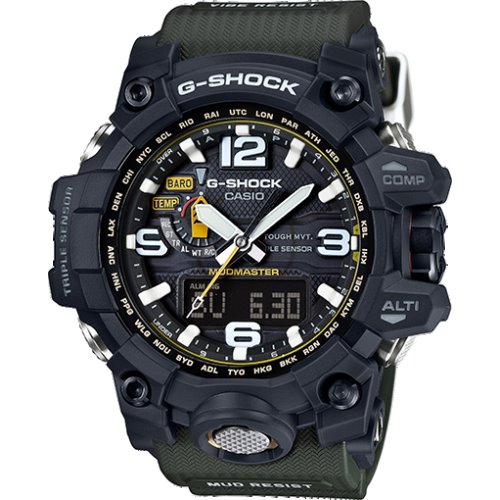 Casio G-Shock Mudmaster Watch Green - GWG-1000-1A3