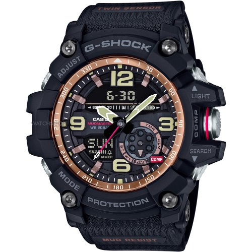 Casio G-Shock Mudmaster Watch Black-Bronze - GG-1000RG-1A