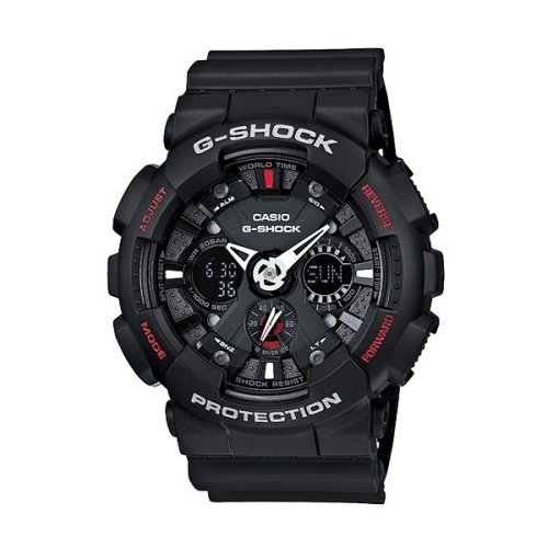 Casio G-Shock Standard Analog-Digital Black Watch - GA-120-1A