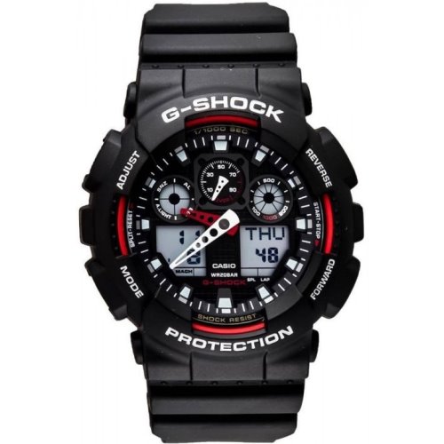 Casio G-Shock Standard Analog-Digital Watch - GA-100-1A4