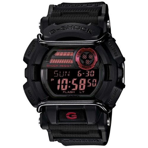Casio G-Shock Standard Digital Face Protector Black Watch - GD-400-1