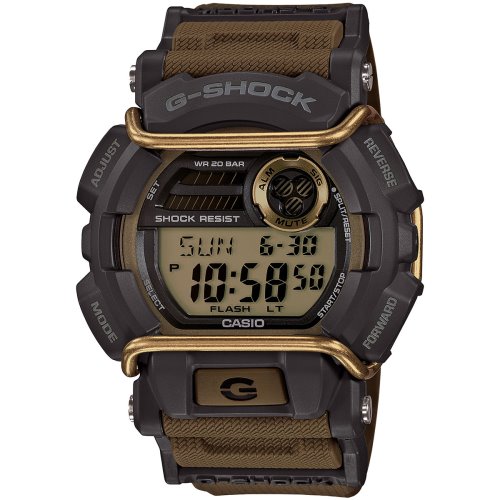 Casio G-Shock Standard Digital Face Protector Olive Green Watch - GD-400-9