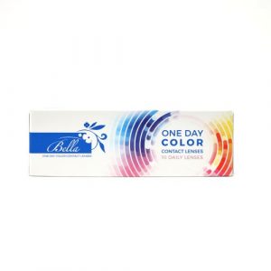 Bella Bluish Gray One Day Color Contact Lenses