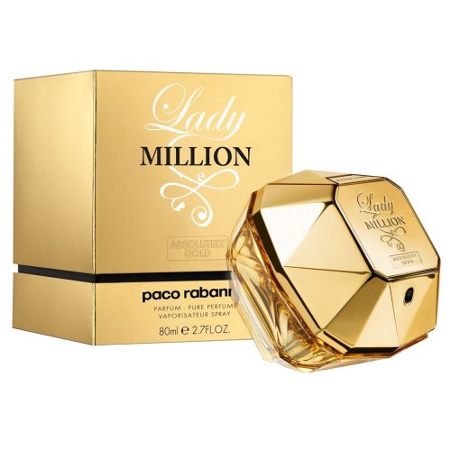 Paco Rabanne Lady Million Absolutely Gold Eau de Perfume 80 ml for Woman 3349668514595