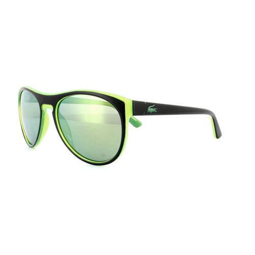 Lacoste Oval Black Lime Green, L782S 2
