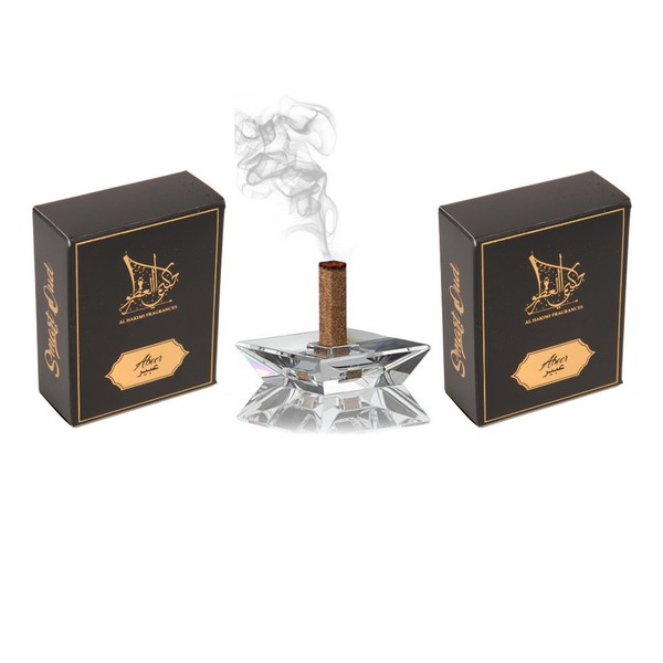 Abeer Smart Oud – 10 Sticks with A Crystal Stand (1)