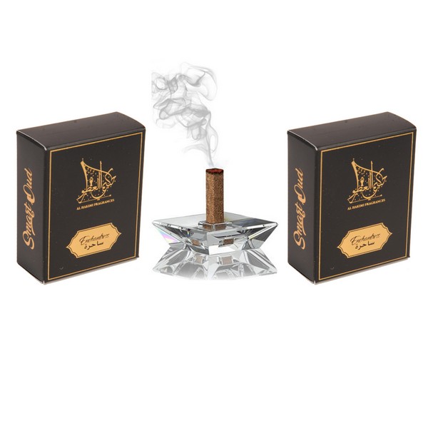 Enchantress Smart Oud – 10 Sticks with A Crystal Stand (1)