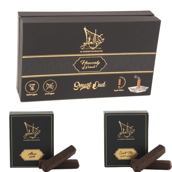 Combo Pack of  Heavenly, Smell Me & Abeer - 30 Sticks with a Crystal Stand