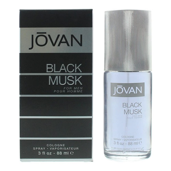 Jovan Black Musk Eau de Cologne for Men, 88ml